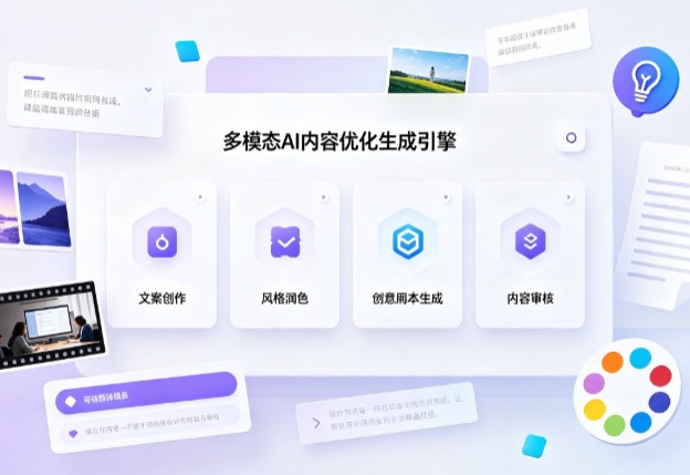 阿拉善右旗AI智能内容优化创新 多模态生成技术丰富数字内容创作生态